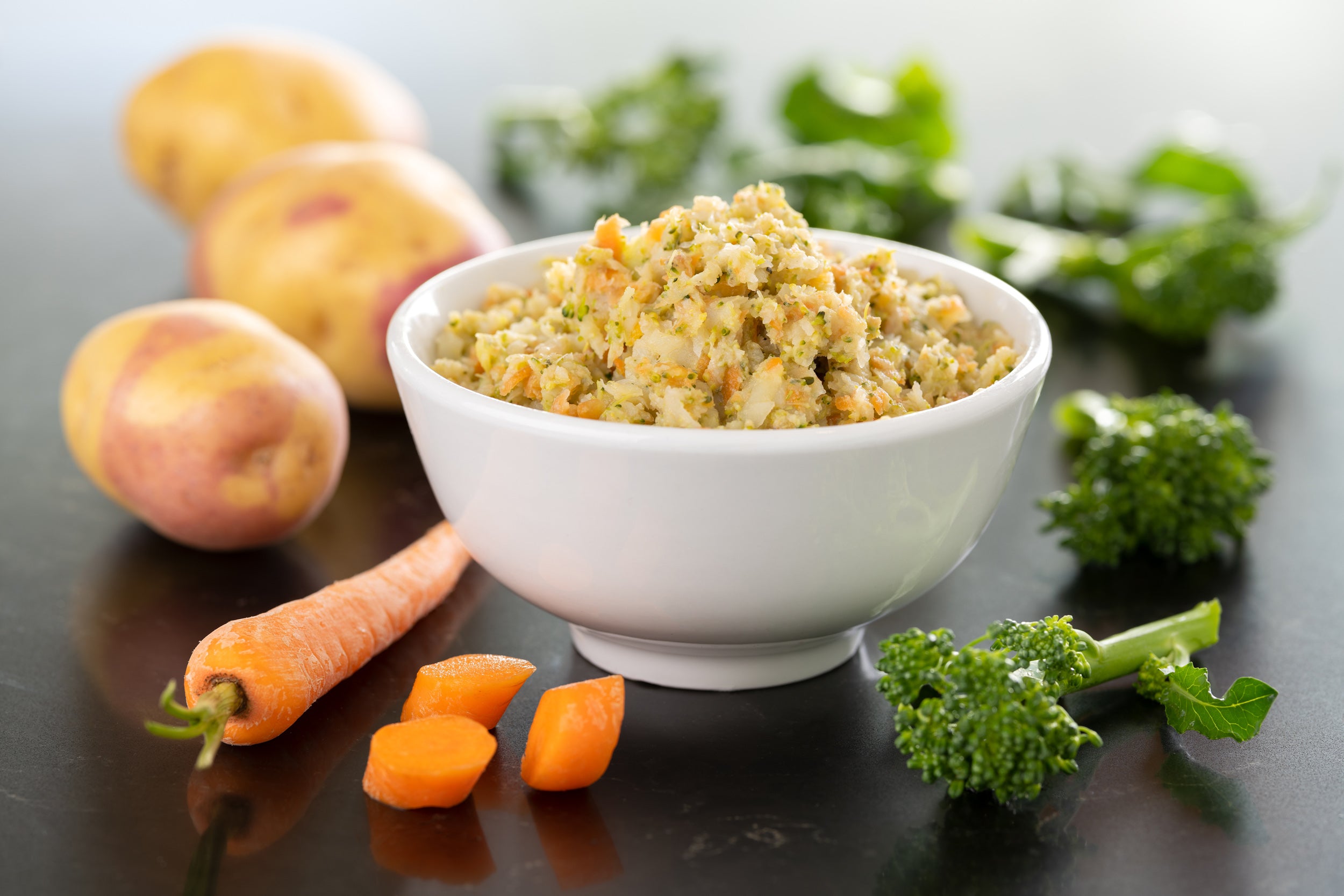 Hake, Carrot, Broccoli & Potato Pie (12x20g cubes)