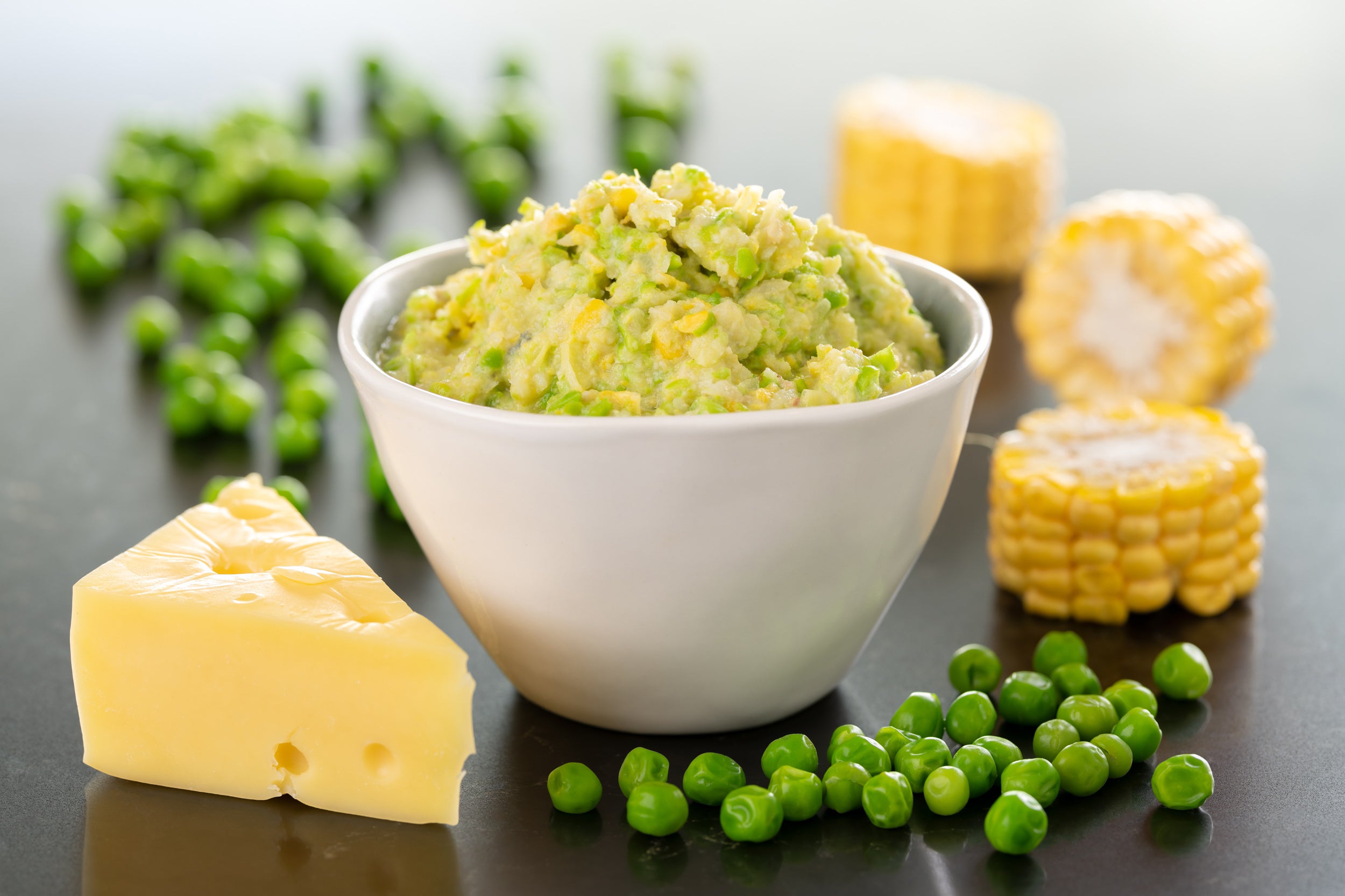 Hake, Corn, Pea & Cheese (12x20g cubes)