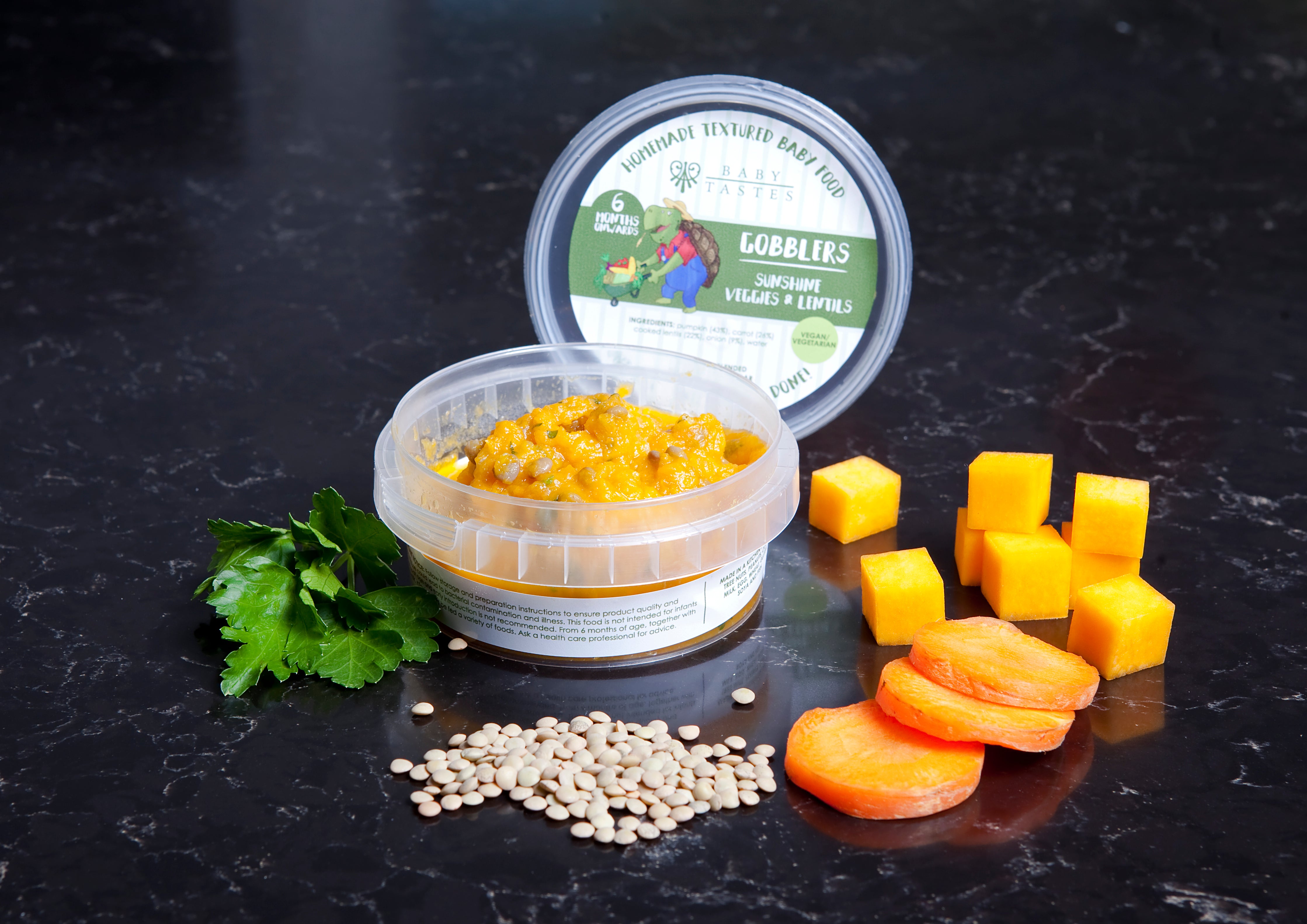 Sunshine Veggies & Lentils (140g)