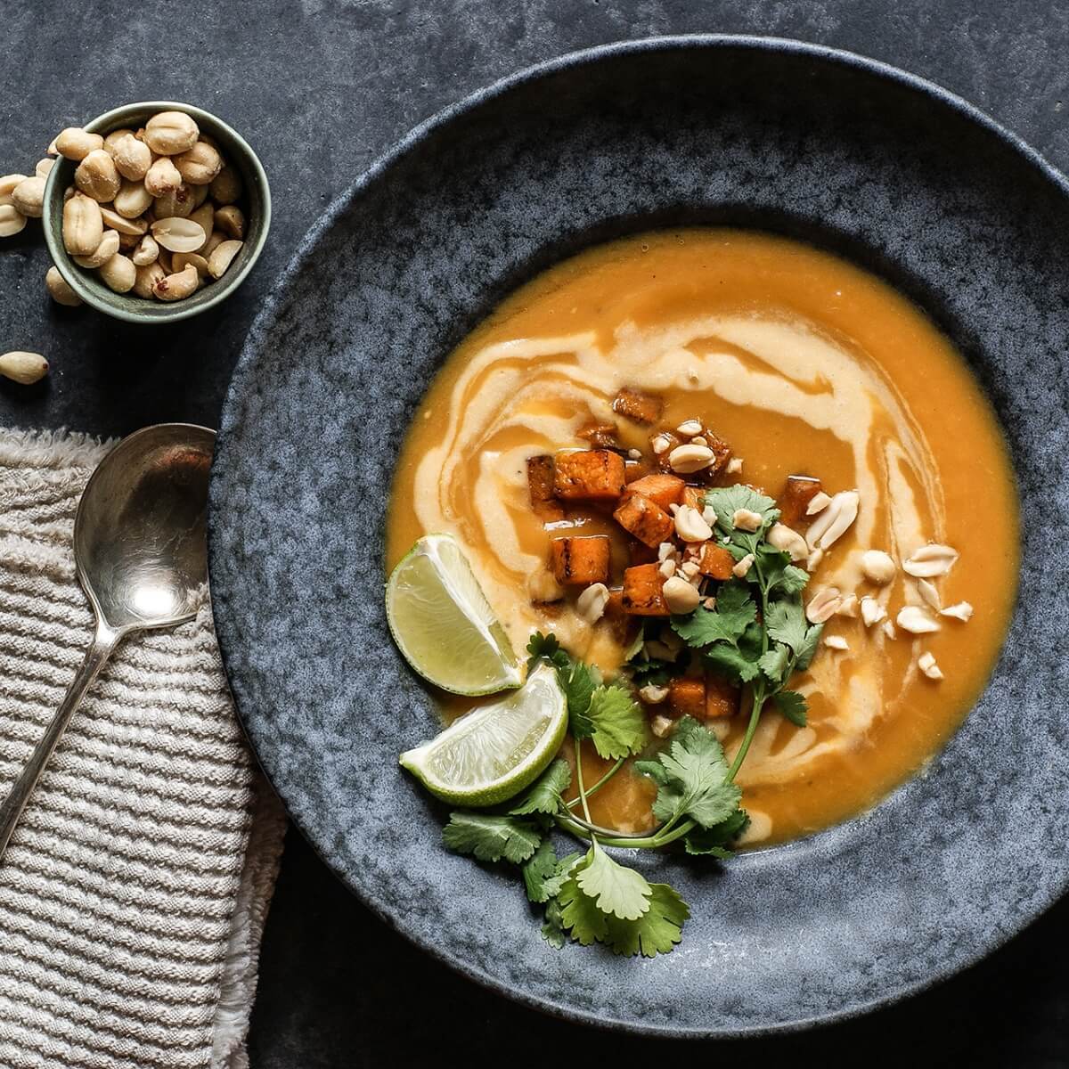 Thai Sweet Potato and Coconut Soup