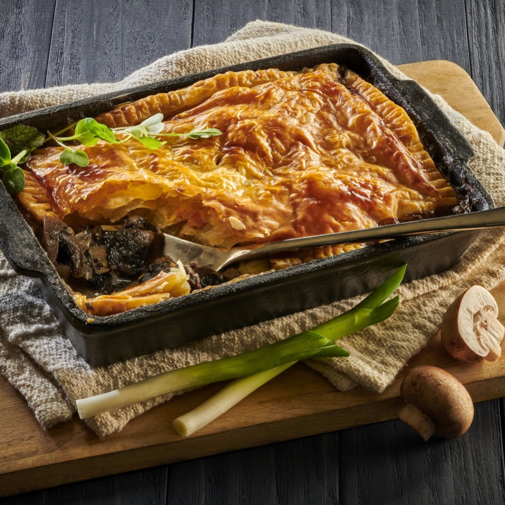 Leek and Mushroom Pie