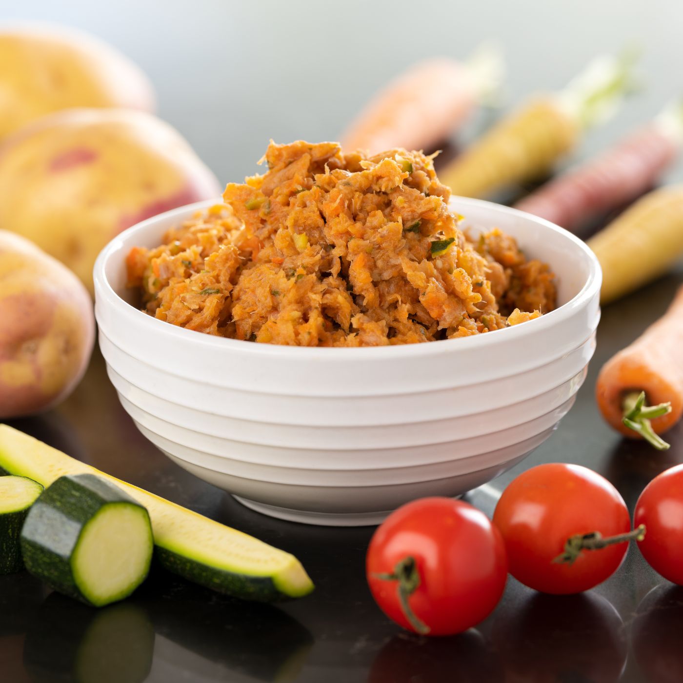 Beef, Potato, Carrot and Courgette Meatie