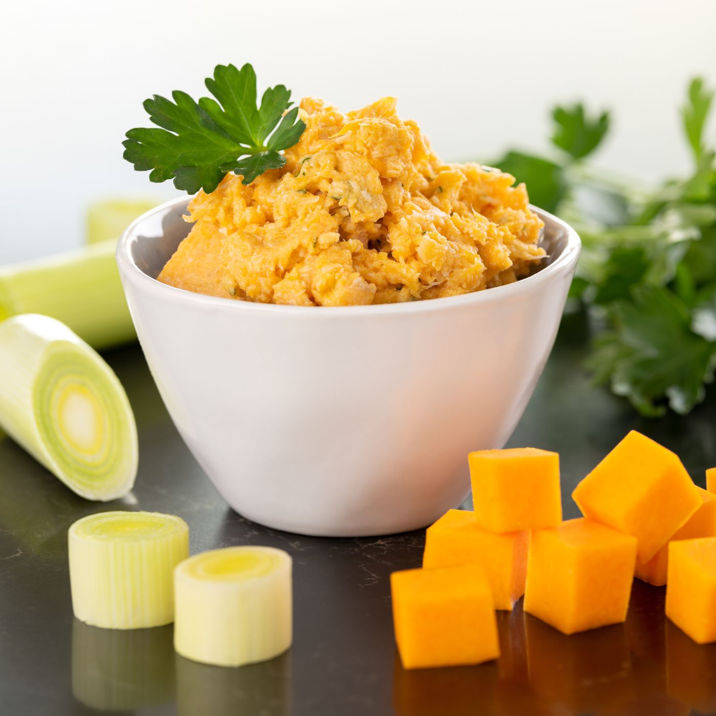 Chicken, Butternut and Leek Meatie (12 x 20g)