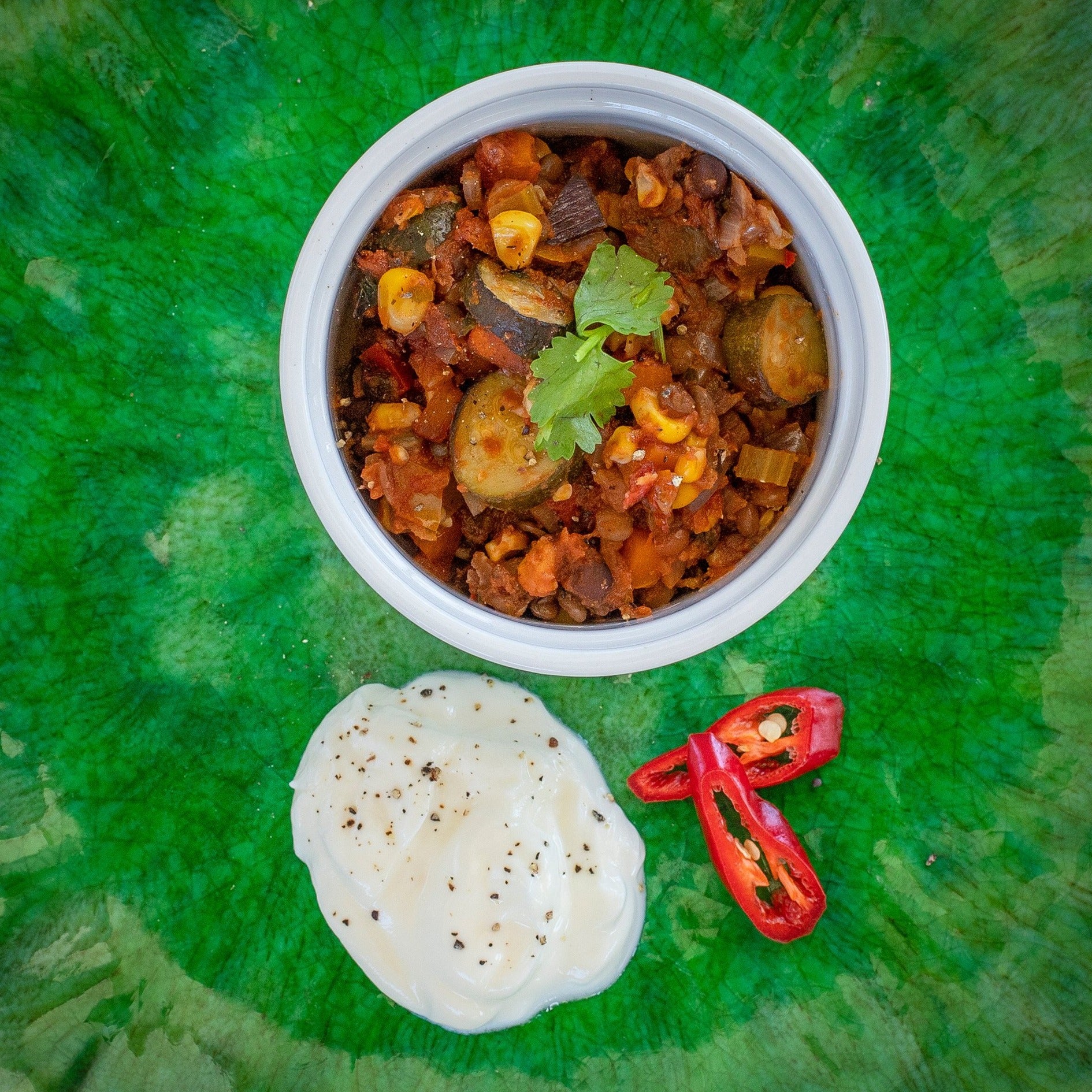Vegetable and Bean Chilli