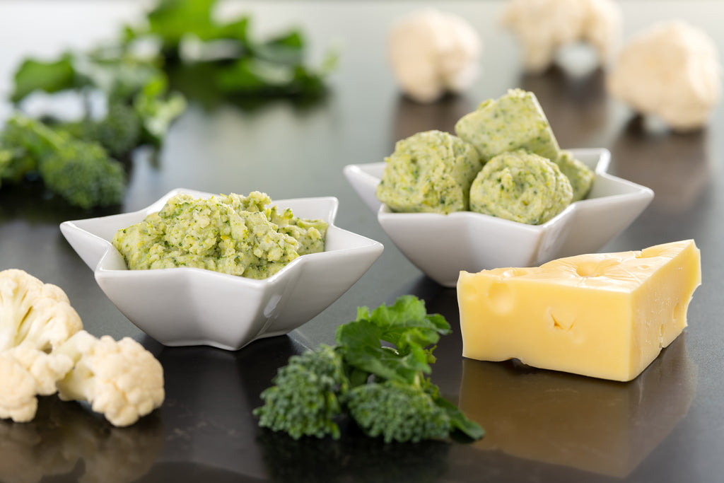 Broccoli, Cauliflower & Cheese (12x20g cubes)