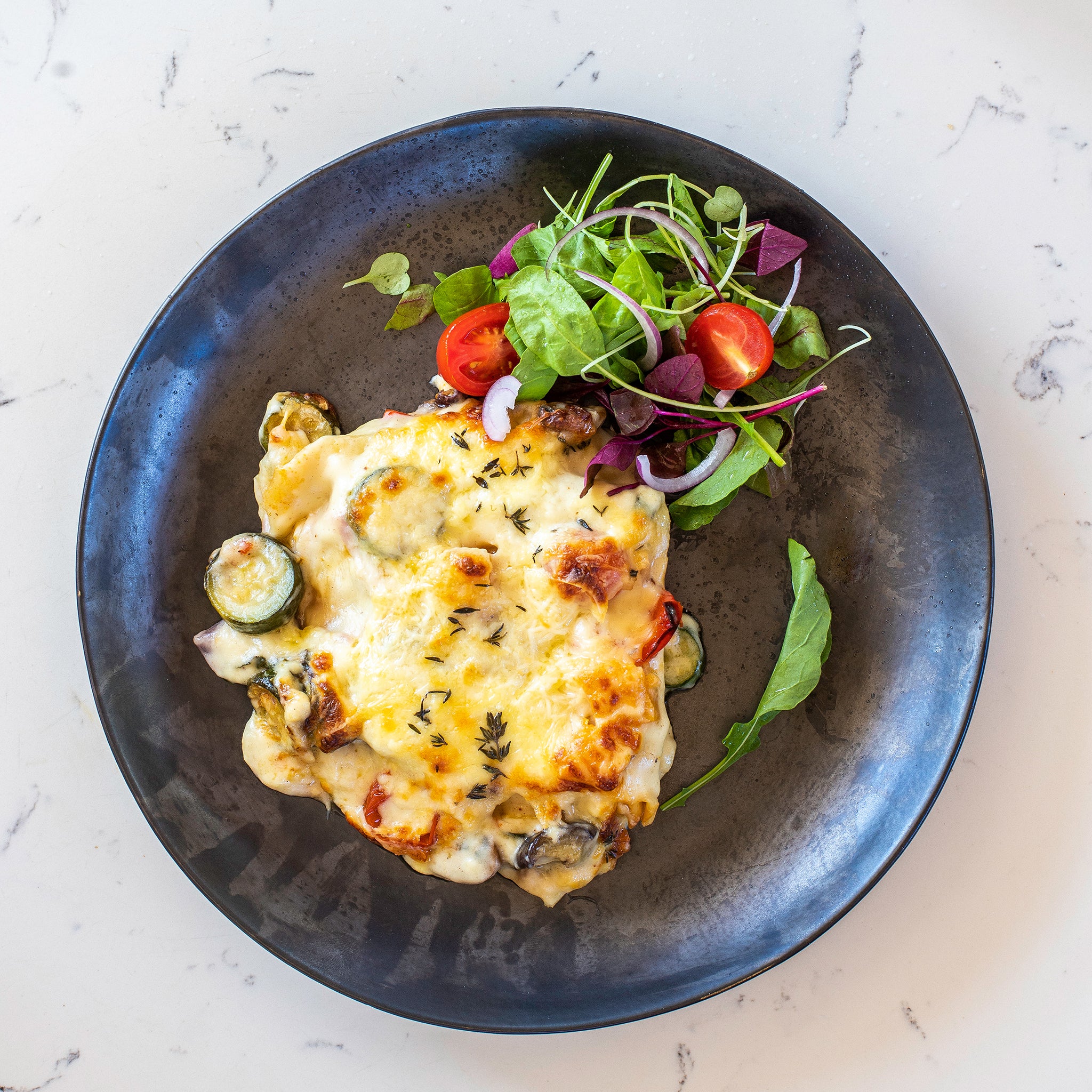 Roasted Mediterranean Vegetable Lasagne 
